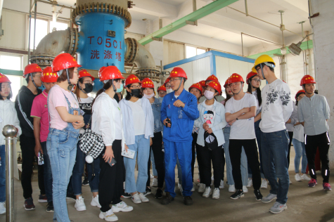 宁夏师范学院师生到宁夏华御参观实习